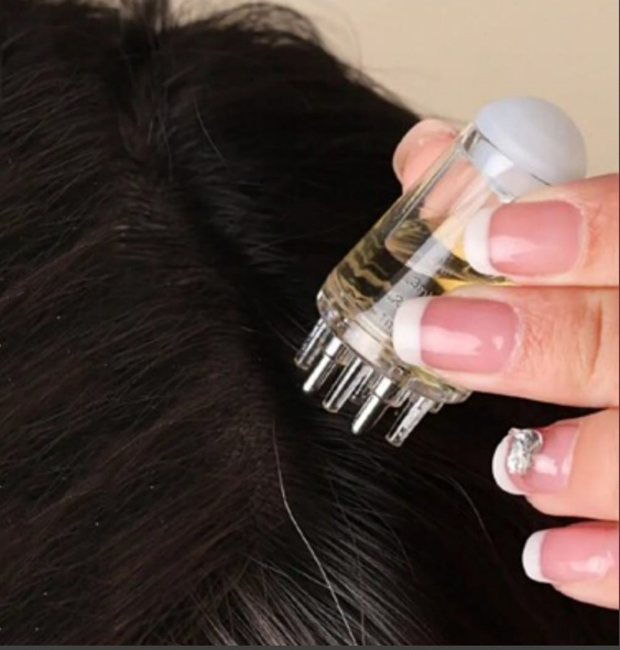 Scalp Medicine – Pente Massageador para Crescimento Capilar e Fortalecimento das Raízes