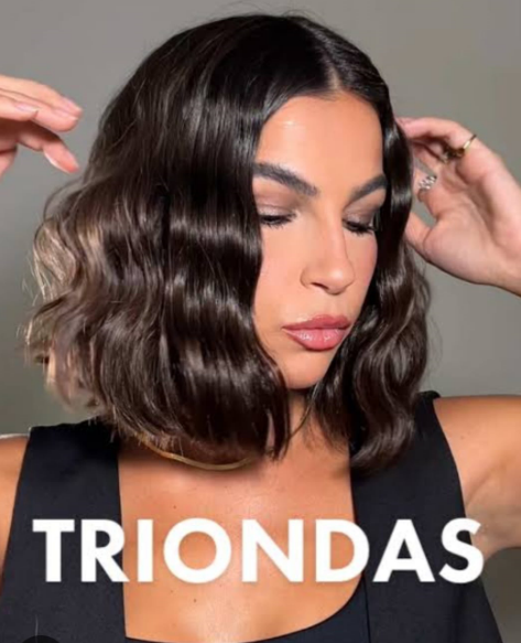 Chapinha Triondas Ondulador , Modelador de Cachos Onda Cabelo Cerâmica 200°C