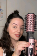 Escova Rotativa Modeladora Mondial Black Rose ERB-01 – Bivolt 127V/220V | Efeito Profissional – Amaia Beleza