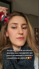 Massageador Elétrico para Couro Cabeludo e estimulador capilar Amaia Beleza