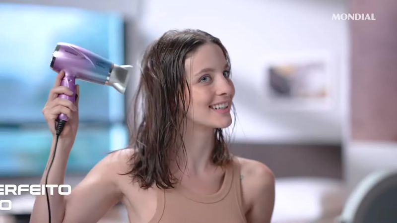 Secador de cabelo 1200W Duo Colors 4 Elementos By Juliette - SCT-JU-03 Mondial