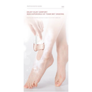 Kemei Depilador 6053 Feminino Elétrico, Barbeador Feminino, Perna Corpo Depilação Depilador KM 6053