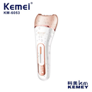 Kemei Depilador 6053 Feminino Elétrico, Barbeador Feminino, Perna Corpo Depilação Depilador KM 6053