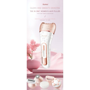 Kemei Depilador 6053 Feminino Elétrico, Barbeador Feminino, Perna Corpo Depilação Depilador KM 6053
