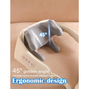 Massageador lombar pescoço Colete Shiatsu Massageador Cervical Ombros Lombar Pescoço Infravermelho Elétrico Bivolt