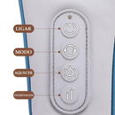 Massageador lombar pescoço Colete Shiatsu Massageador Cervical Ombros Lombar Pescoço Infravermelho Elétrico Bivolt