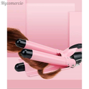 Chapinha Triondas Ondulador Formador Triplo 22mm Modelador de Cachos Onda Cabelo Cerâmica 200°C