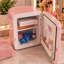Mini Geladeira Skincare para Cosméticos Canetas Emagrecedoras Frigobar Organizador Séruns Cremes Máscaras
