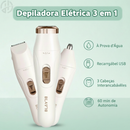 Pôster Depilador Elétrico 3 em 1 - 60 min de autonomia