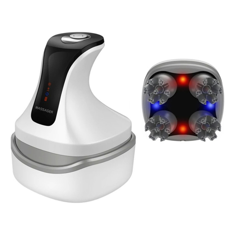 Massageador Elétrico De Couro Cabeludo À Prova D'água Ipx7