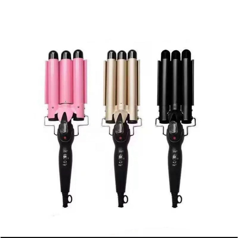 Chapinha Triondas Ondulador , Modelador de Cachos Onda Cabelo Cerâmica 200°C