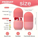 Massageador Ice Rolo Para Rosto Material de Silicone Tratamento de Poros e Rugas