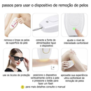 Máquina Depilador a Laser de IPL para Remoção Permanente dos Pelos Depilação Indolor para Rosto feminino Corpo