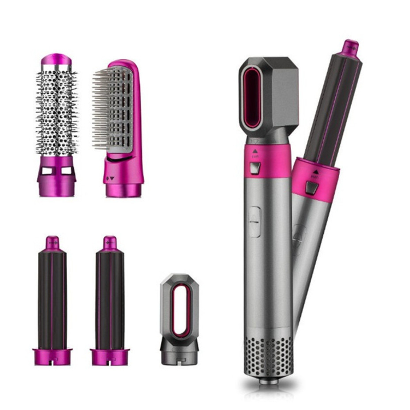 Escova 5 em 1 Secador, Pente, Modelador, Aumenta volume Profissional 110V/220V