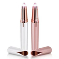 Depilador Facial Feminino USB Recarregável Aparador de Sobrancelha Buço Nariz Orelha Portátil Sem Dor
