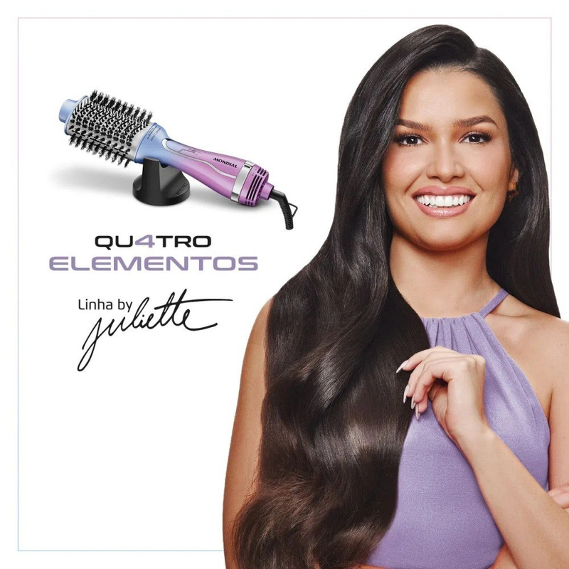 Escova Secadora Duo Colors By Juliette - ES-JU-03 - Mondial