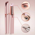 Depilador Facial Feminino USB Recarregável Aparador de Sobrancelha Buço Nariz Orelha Portátil Sem Dor