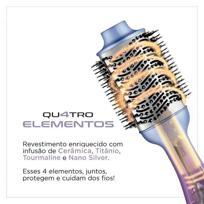 Escova Secadora Duo Colors By Juliette - ES-JU-03 - Mondial